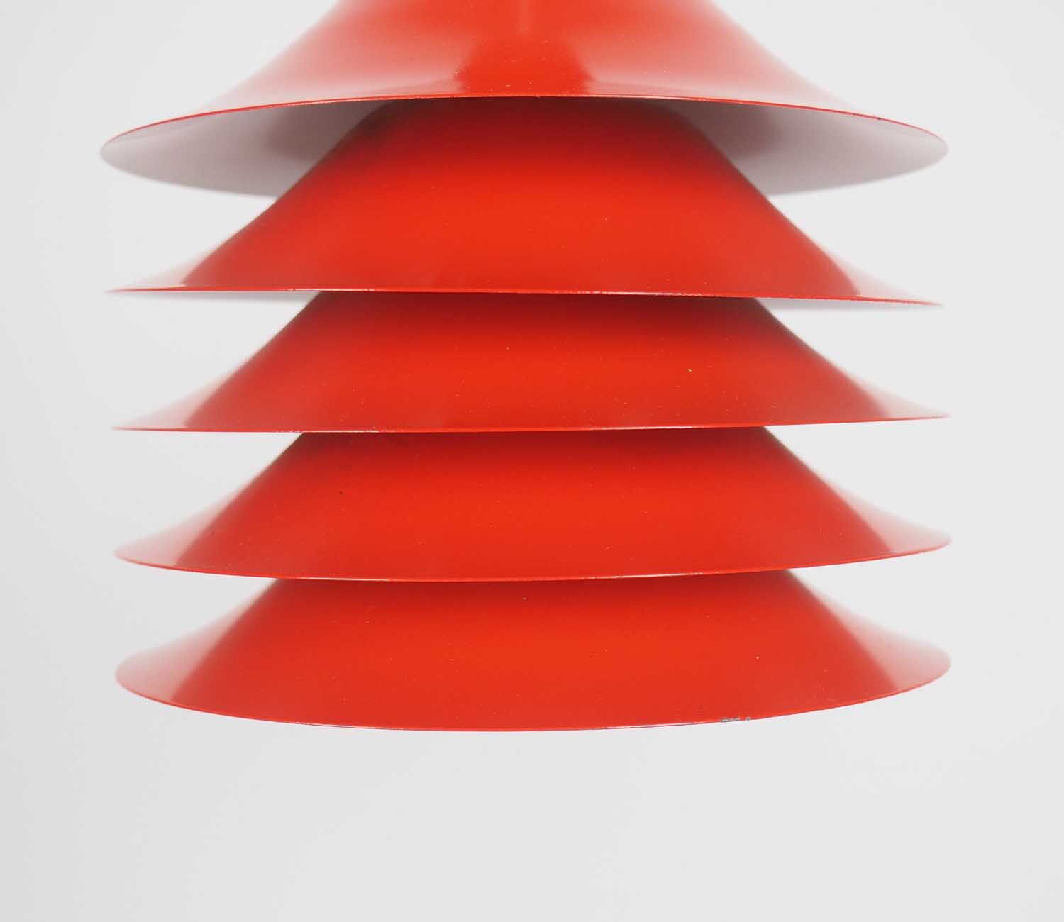 Set of 2 danish hanging lamp 1970