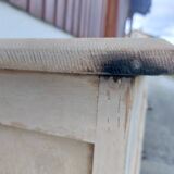 Parisian buffet, chippy paint effect