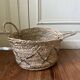 Lot of 3 old baskets