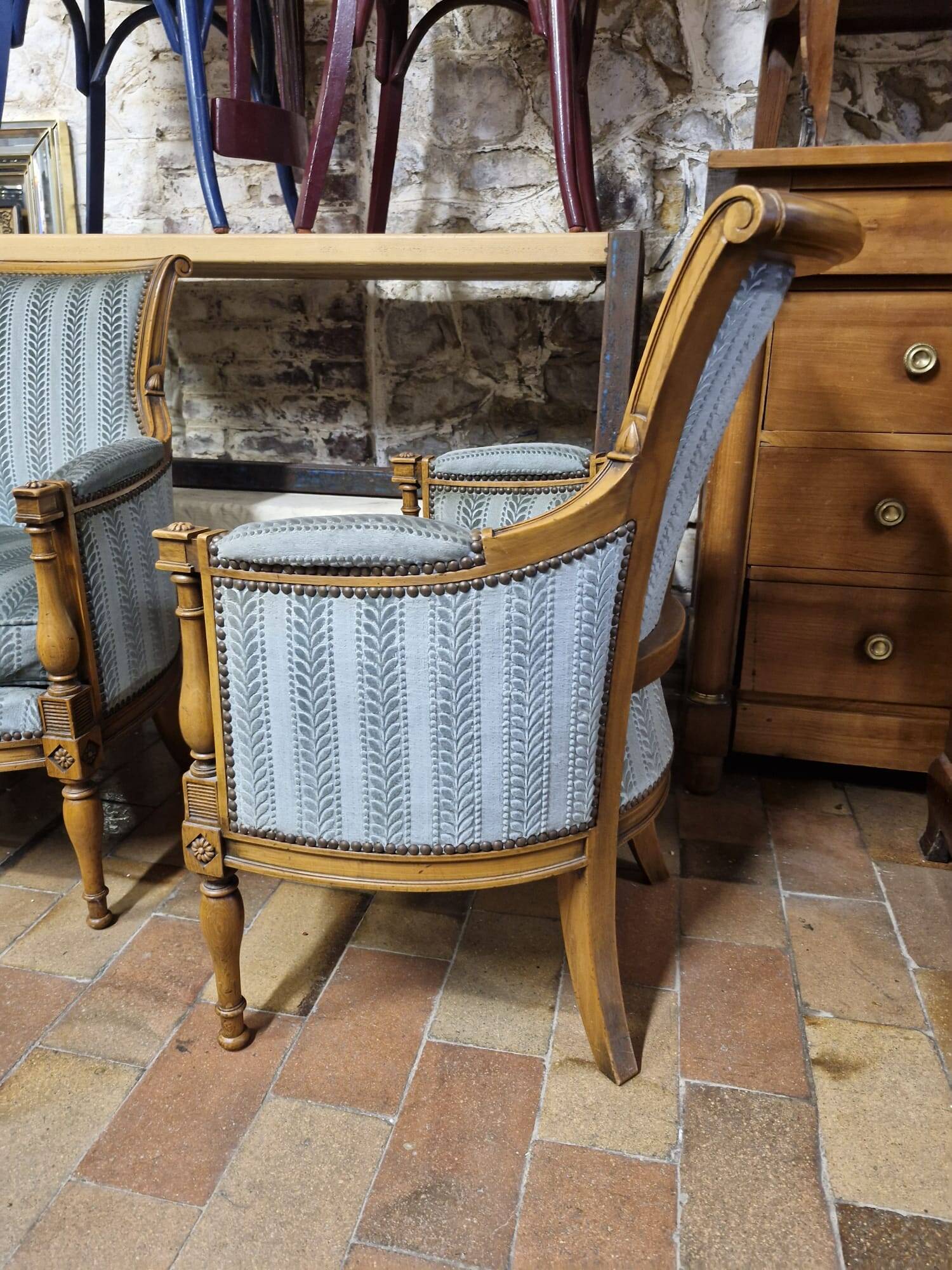 Pair of armchairs