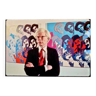 Andy Warhol (1980) Portrait iconique pour un intérieur au caractère affirmé