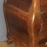 Eighteenth-century walnut tomb commode.