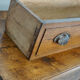 Antique french oak apothecary cabinet, circa 1900