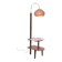 Art Deco Walnut Floor Lamp attributed to J. Halabala for Up Závody, 1930s