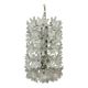 Spectacular Murano glass flower chandelier by Venini for VeArt, Italy 1970s