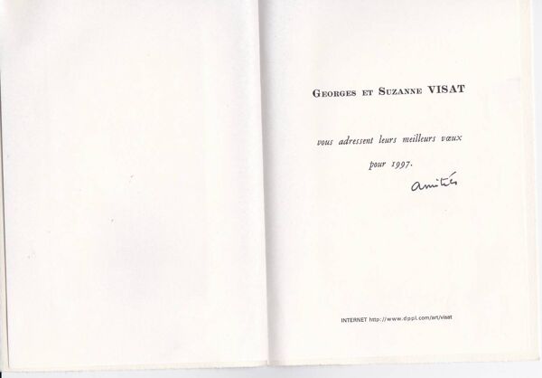 Gravure originale de Suzanne Visat. Signée et numérotée. 1997