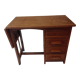 American children's desk with vintage oak lid