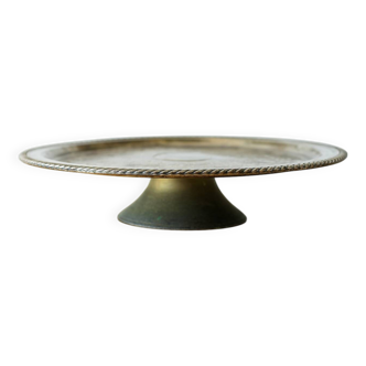 Silver cake stand
