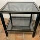 Paire de tables d’appoint vintage 70 Pierre Vandel