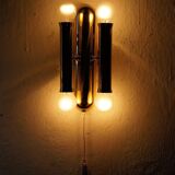 Italian brass wall lights