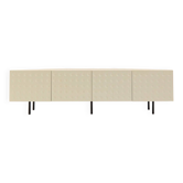 Vintage sideboard with beautiful graphic doors