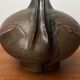 Vase de poterie d'atelier brutaliste allemand du milieu du siècle de Fritz Van Daalen, années 1960