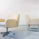 Vintage yellow Armchairs, Germany, 1970s, Set Of 2
