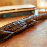 Sculpture crocodile en ébène début XXèeme