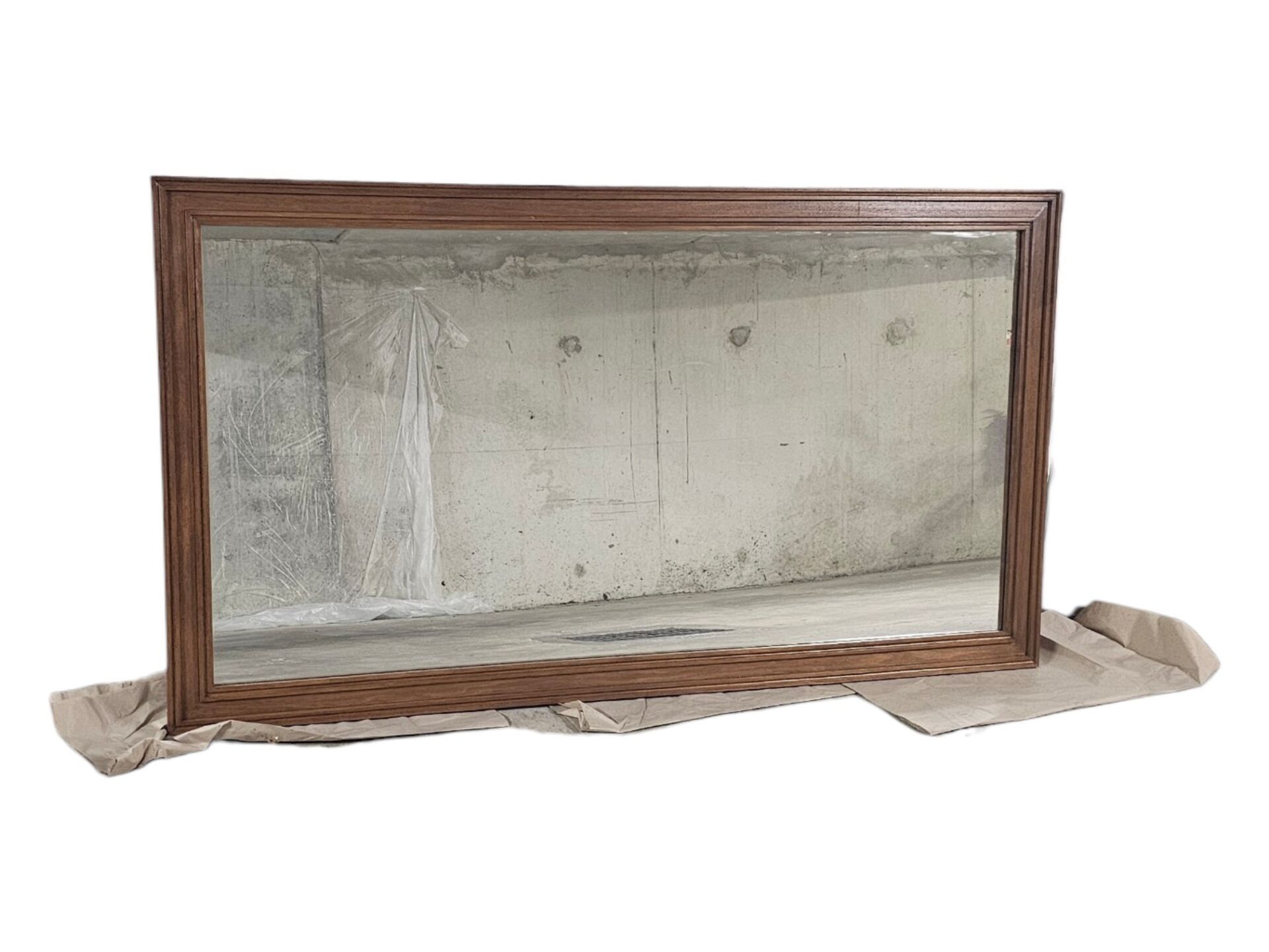 Large panoramic mirror 122x220cm