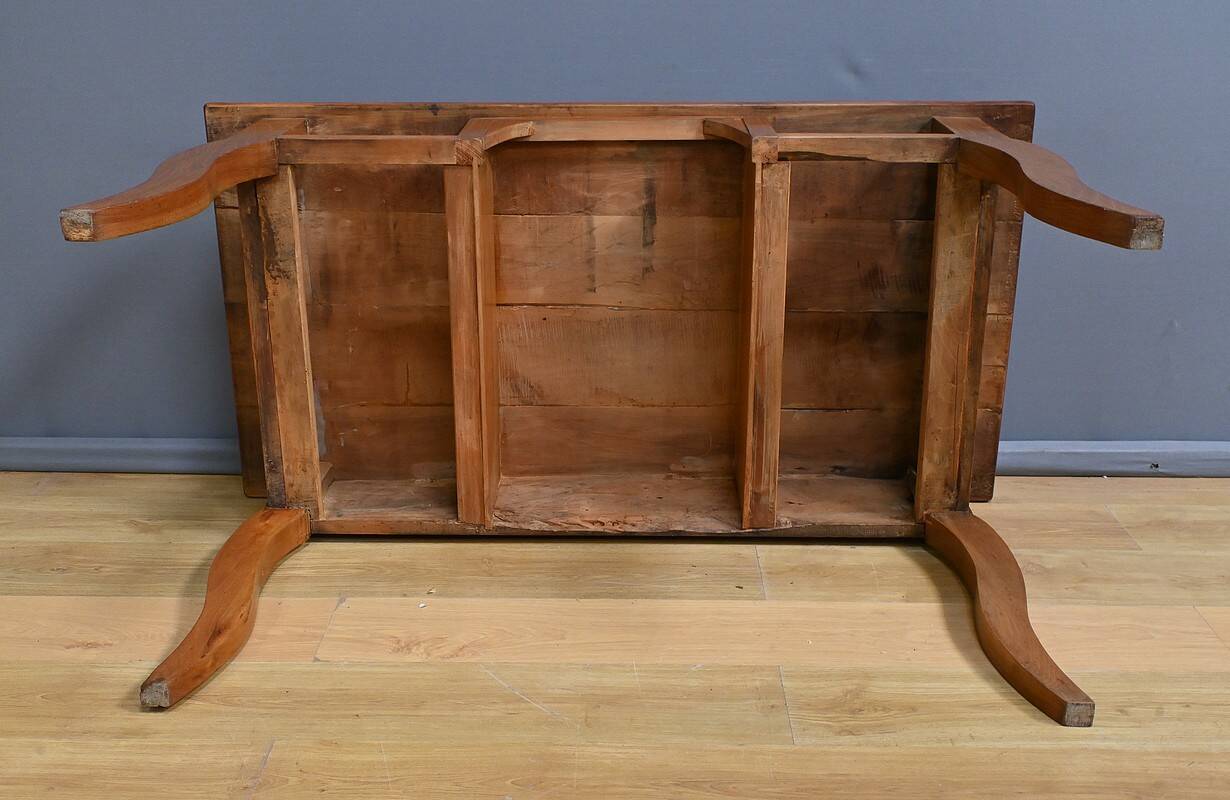 Cherrywood Desk Table, Louis XV Style – Part 2 of the 19th Century