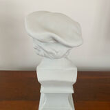Wagner bust in Limoges porcelain