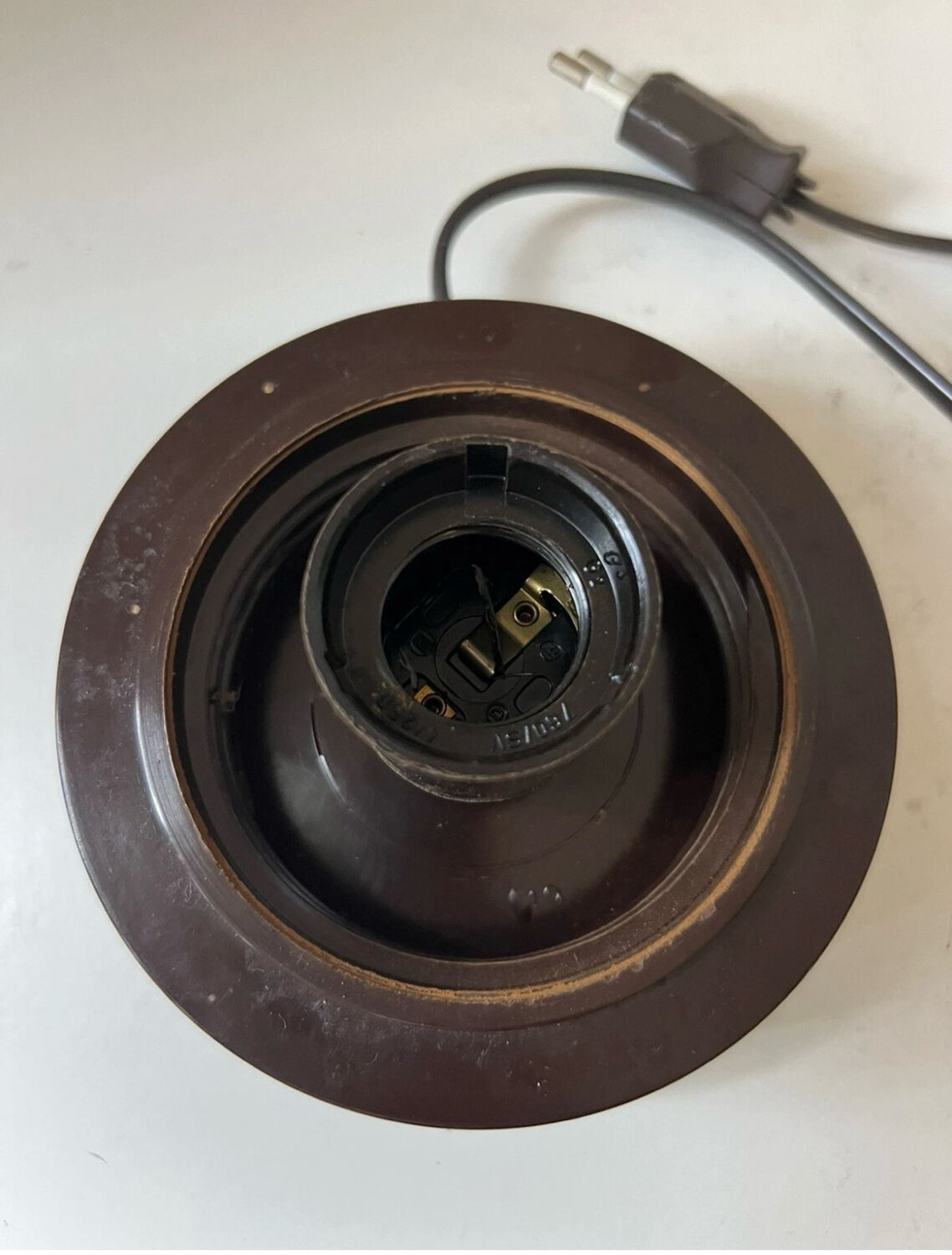 Vintage 1960s Corodex Bakelite Table Lamp