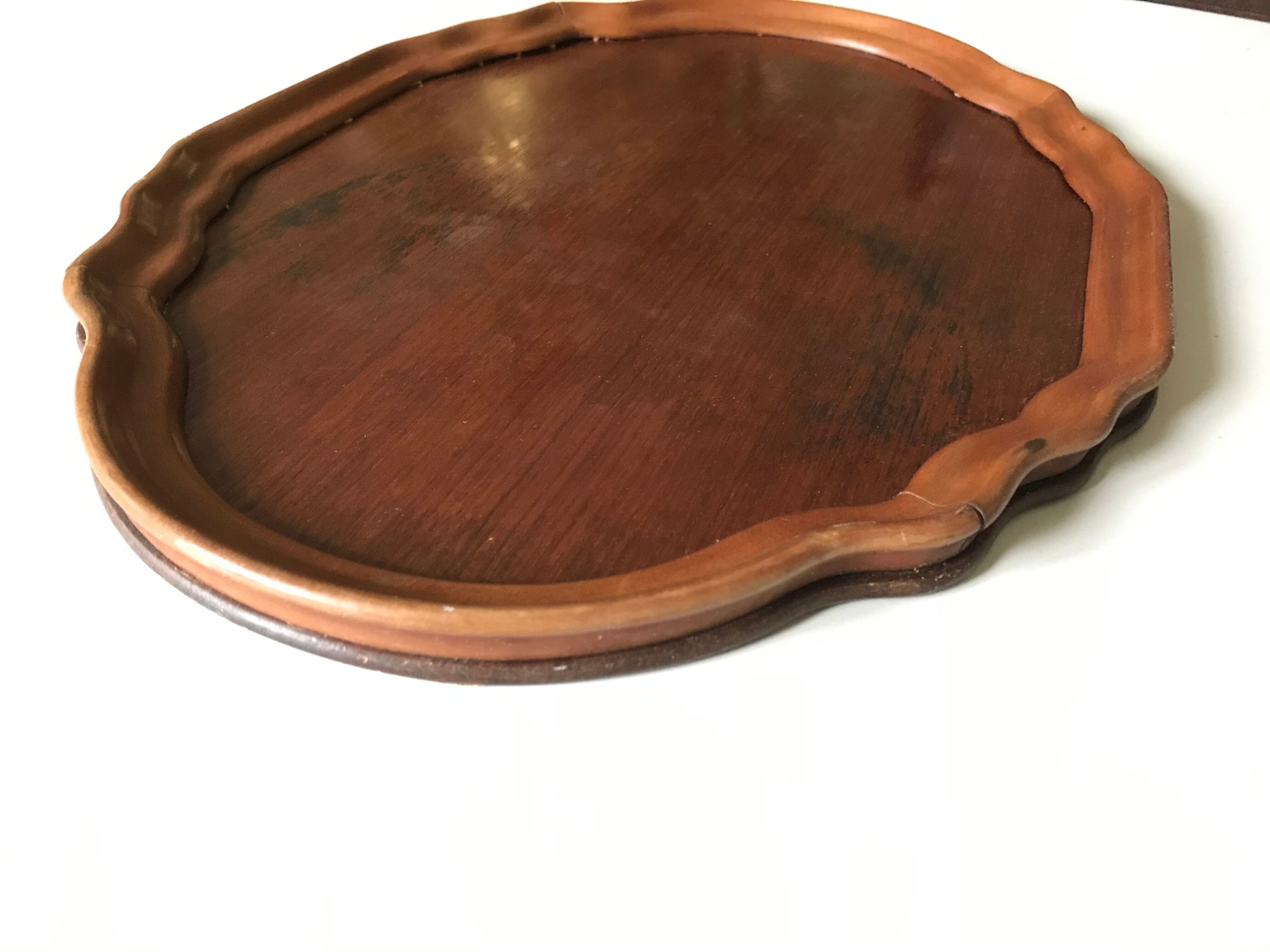 Wooden trinket bowl
