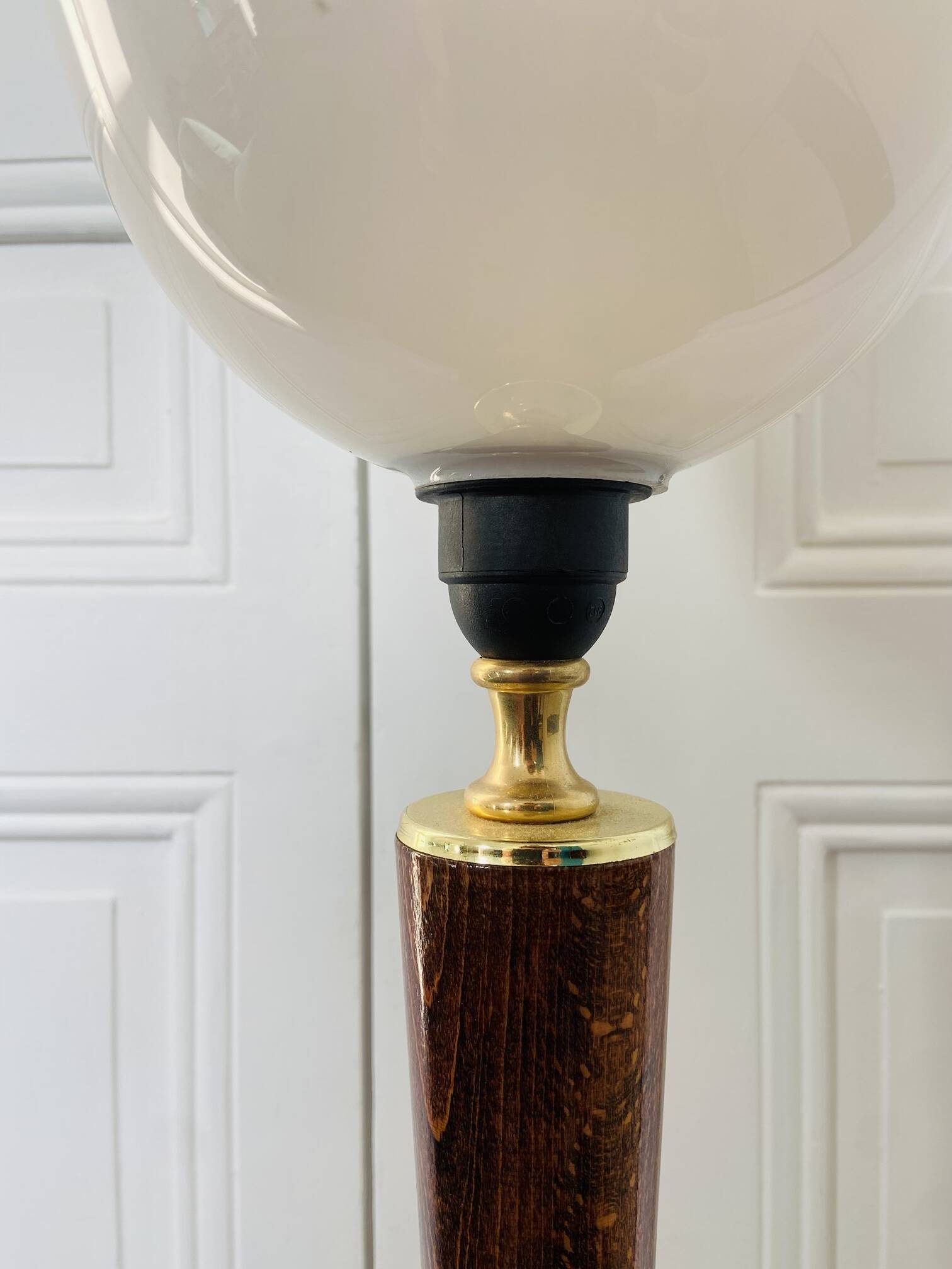 Large Mazda style art deco lamp, 1970