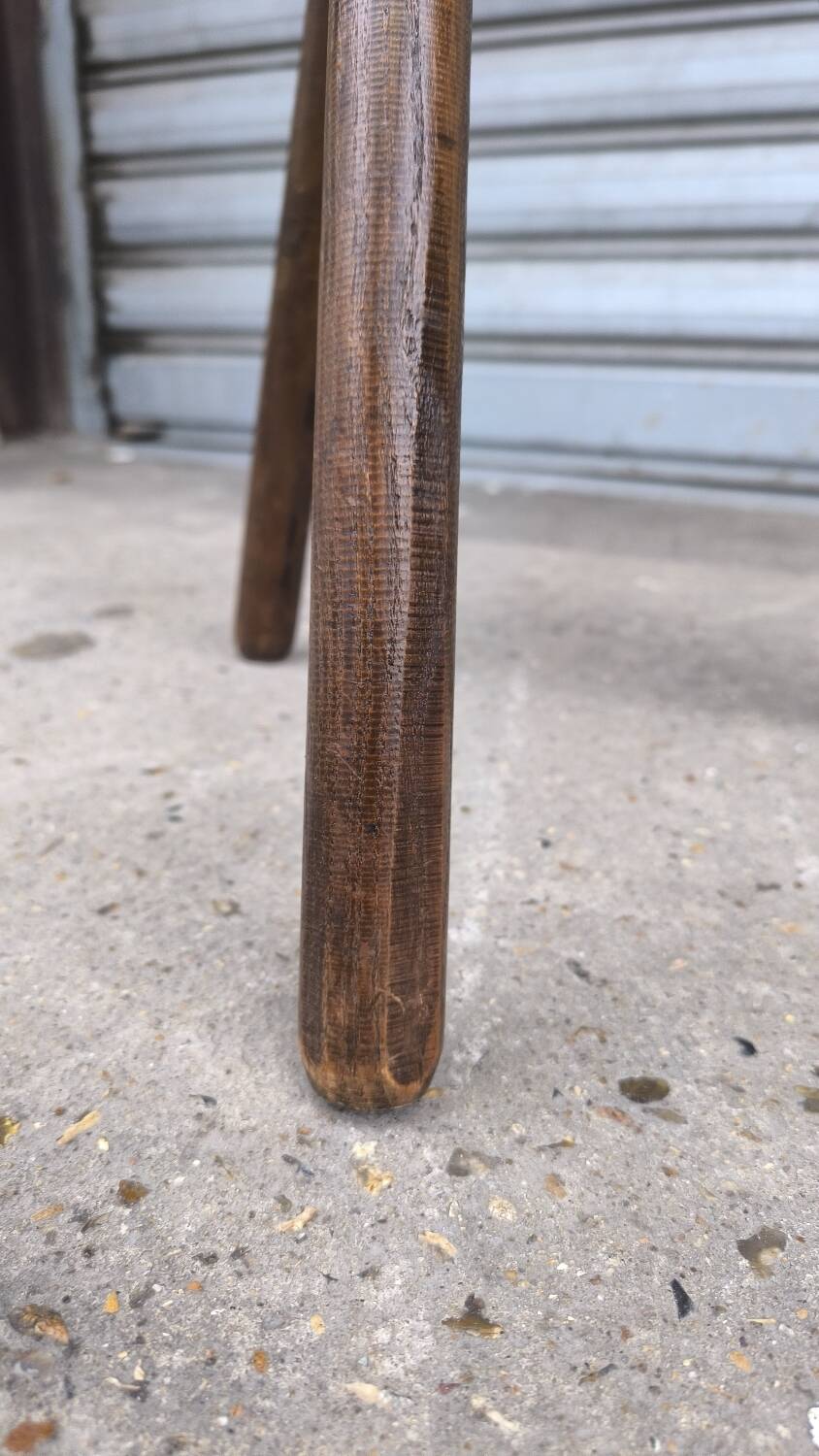 Wooden tripod stool 1960