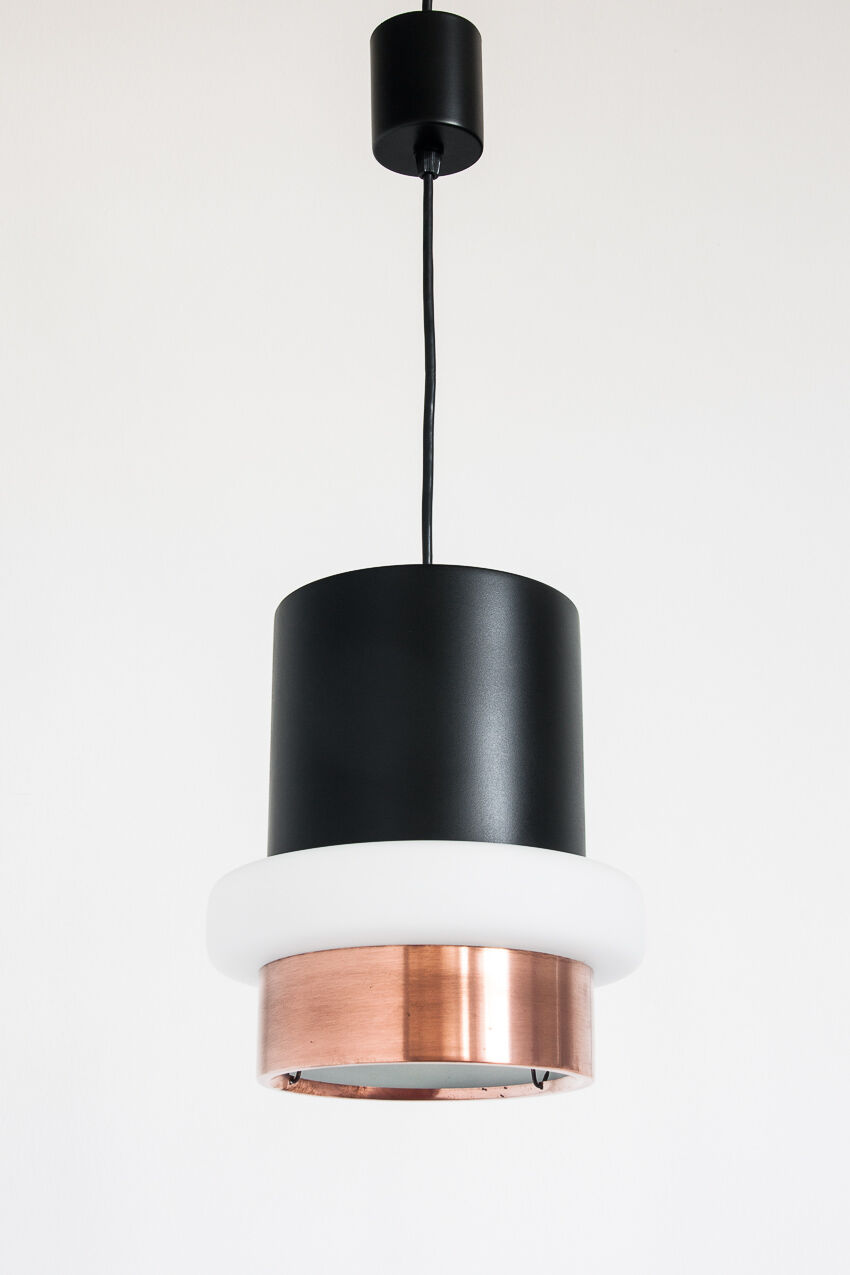 Vintage pendant lamp by Louis Kalff for Philips - Netherlands, 1960's