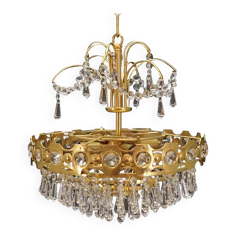 Vintage chandelier 60 70 retro