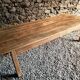 Antique French oak dining table, early 1900s - large farmhouse table for 12 people
