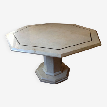 Travertine table