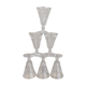 Set of 6 vintage glasses