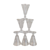 Lot de 6 verres vintage
