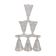 Set of 6 vintage glasses