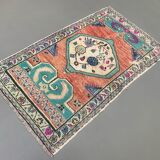 Vintage turkish oushak rug 150x87 cm carpet