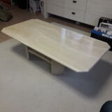 Table basse travertin