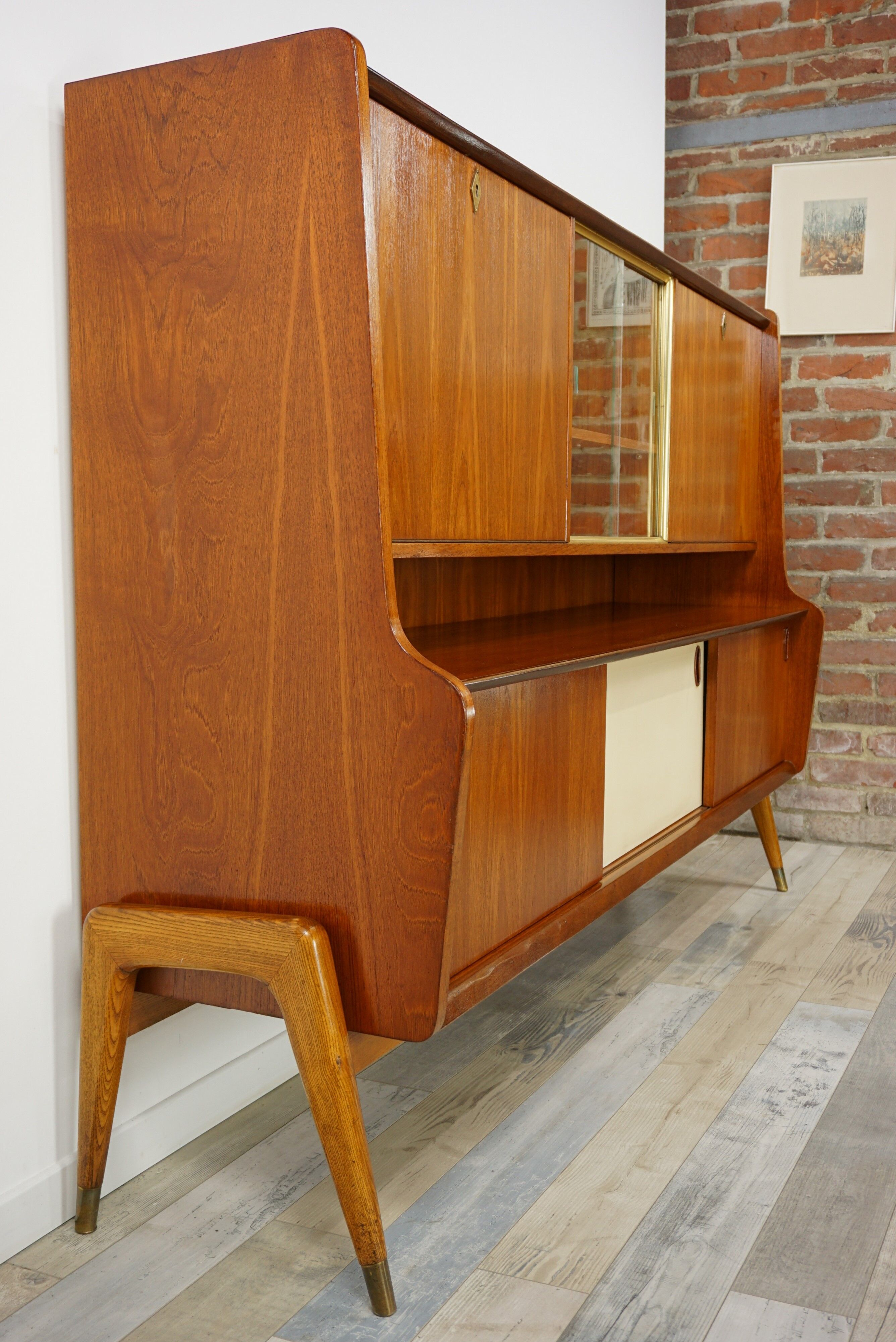 Teak sideboard by Oswald Vermaercke for V-Form