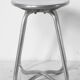 tubular design stool in aluminium cast