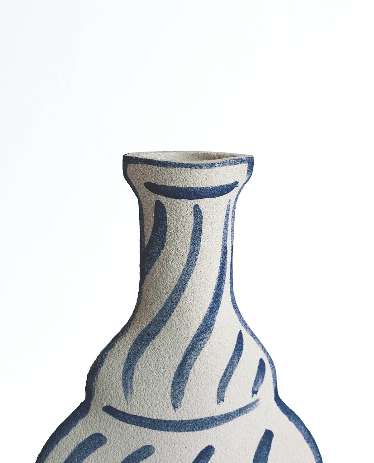 Ceramic Vase 'Morandi Vase - Blue'