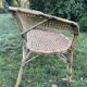 Rattan garden furniture