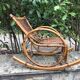 Vintage rattan armchair