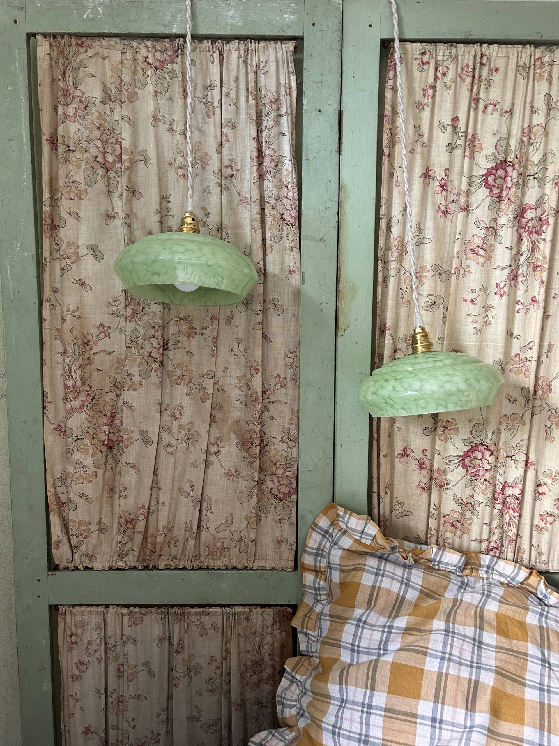 Clichy glass pendant light