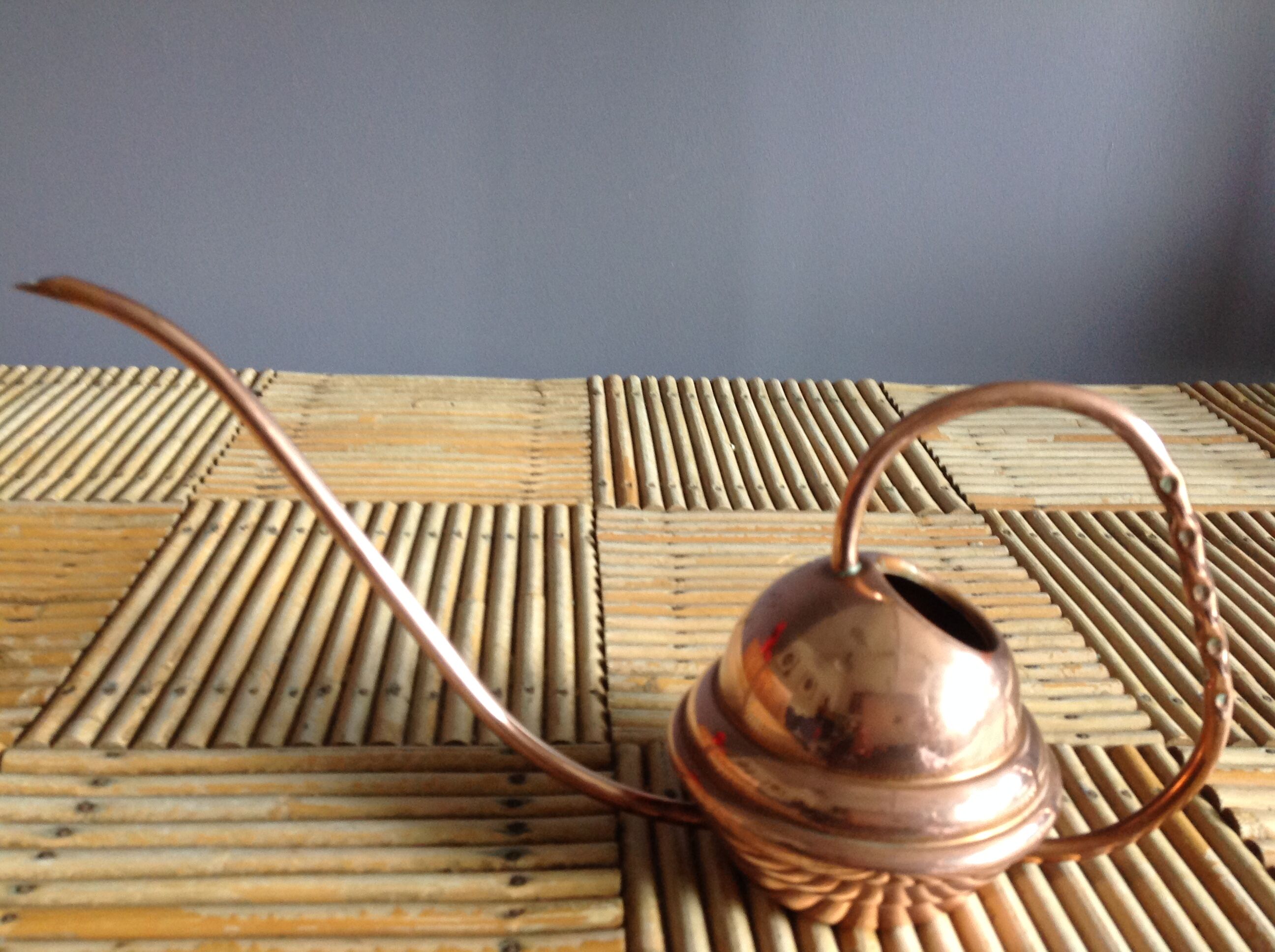 Copper watering can