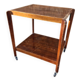 Wooden serving trolley, 1960s