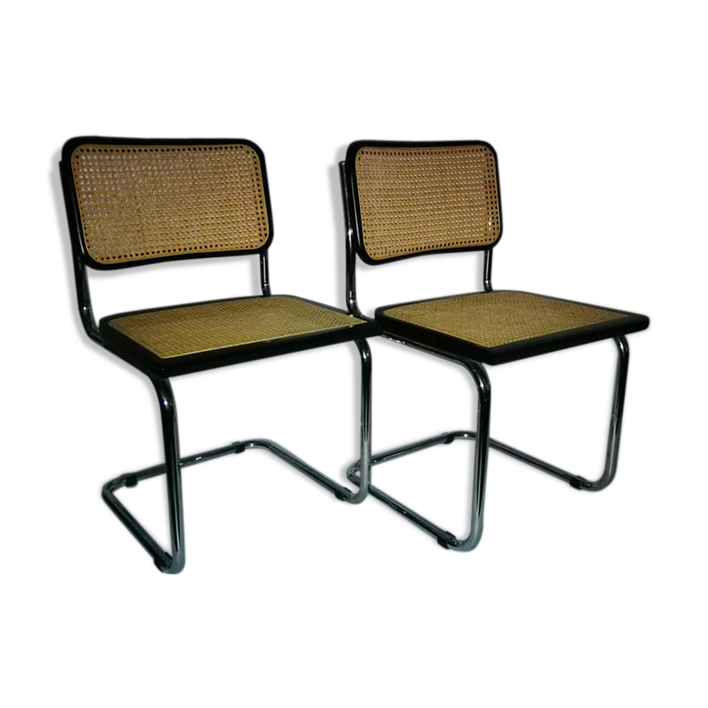Pair of marcel Breuer B32 chairs