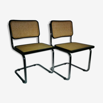 Pair of marcel Breuer B32 chairs