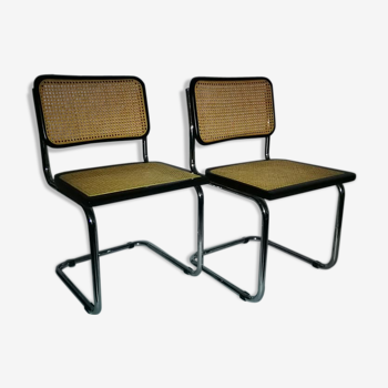 Paire de chaises B32 par Marcel Breuer