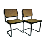Pair of marcel Breuer B32 chairs