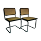 Paire de chaises B32 par Marcel Breuer