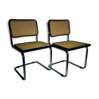 Pair of marcel Breuer B32 chairs