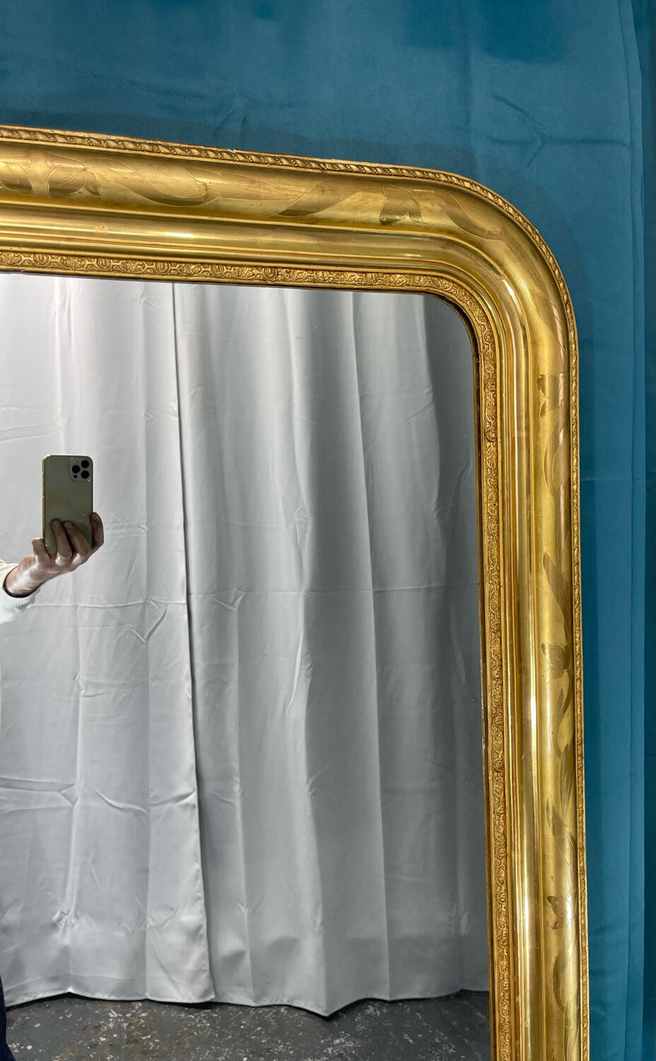 Louis-philippe mirror 167 x 112 cm