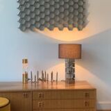 Wall panel year 1960 / 1970 with honeycomb